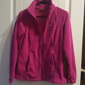 Columbia Jacket Fuschia Size Small